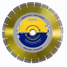 Diamanttrennscheibe CD 731 für Frischbeton Naßschnitt. 300 mm